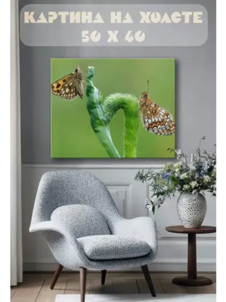 Картина на стену 40 X 50 Бабочки