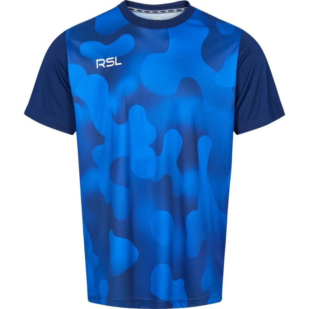 Мужская теннисная футболка RSL Norma - blue