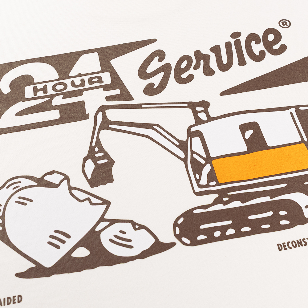 Футболка HAIDED DECONSTRUCTION Ecru