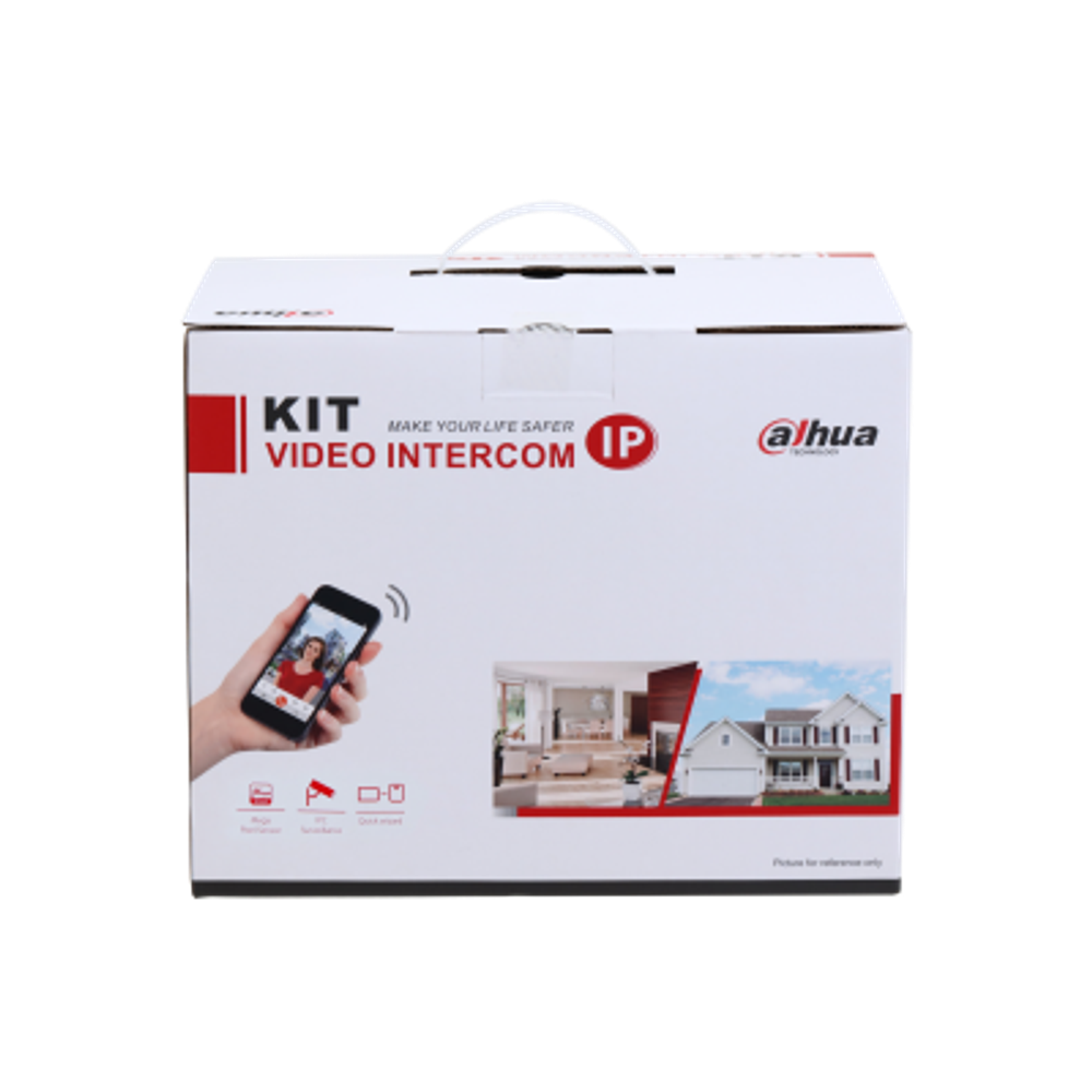 Комплект IP и Wi-Fi видеодомофона Dahua DHI-KTW02