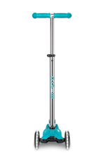 Самокат Maxi Micro Deluxe Glow Plus (светящийся) LED зеленый мармелад