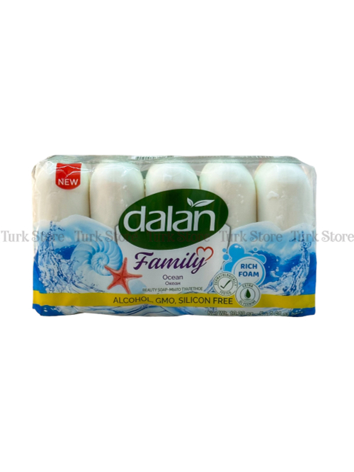 Твердое мыло Dalan Family "Океан" (5*75 гр)