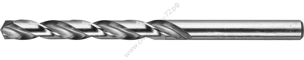 ЗУБР 6.9х109мм, Сверло по металлу, сталь Р6М5, класс А