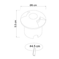 Тротуарный светильник Arte Lamp