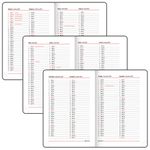 Ежедневник датированный 2023 А5 138x213 мм BRAUBERG "Bond", под кожу, зеленый/салатовый, 114012