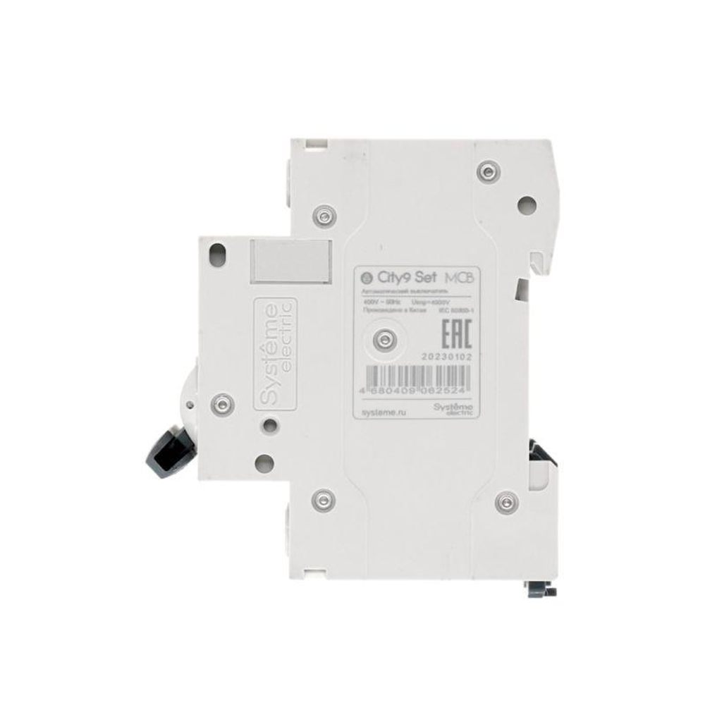 Выключатель автоматический модульный 3п C 63А 4.5кА City9 Set 400В SE C9F34363