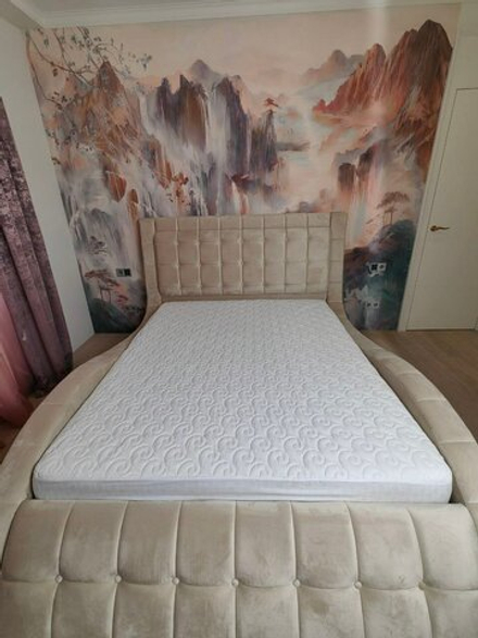 Наматрасник INVA защитный стеганный с бортиком 80 х 180 см / белый