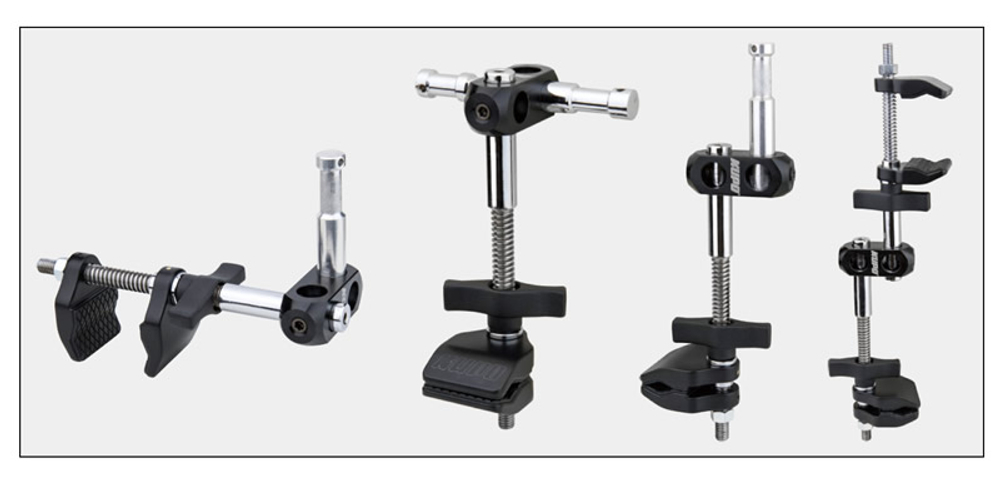 KUPO KCP-667B Mini Viser Clamp w/5/8"-27 Thread. Держатель-зажим