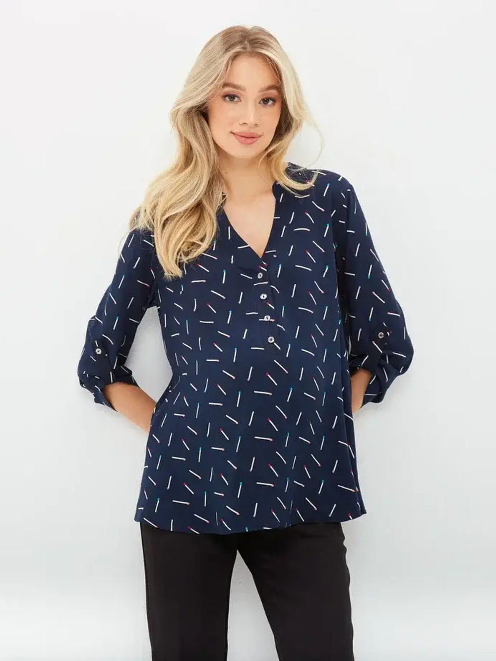 Блузка "Девика" для беременных женщин и кормящих мам