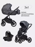 Коляска 3 в 1 Riko Basic Montana Ecco