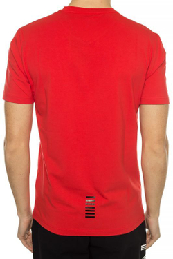 Мужская теннисная футболка EA7 Man Jersey T-Shirt - racing red