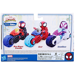 Hasbro Marvel Spidey Amazing Friends - Фигурка Спайди на мотоцикле F7459 / артикул   F6777 F7459  / GTIN 5010994181581