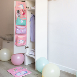 Набор для детского сада: кармашек, коврик, наклейки. Единорог