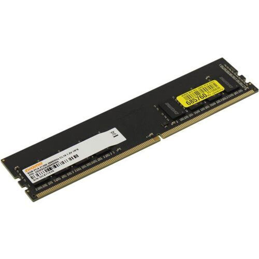 Память Digma DDR4 8Gb 2666MHz DGMAD42666008D RTL