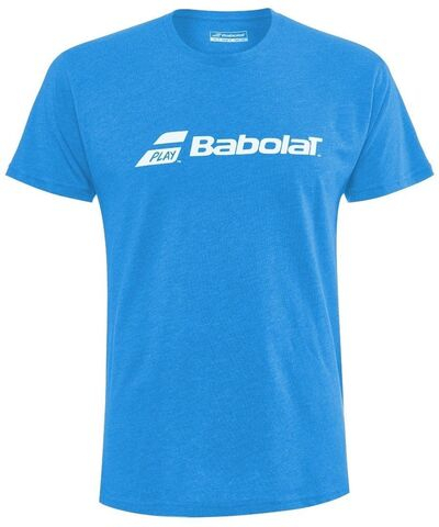 Мужская теннисная футболка Babolat Exercise Tee Men - blue aster heather