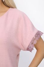 Платье Цветные кружева (пыльная роза) П13658-18М LT Collection