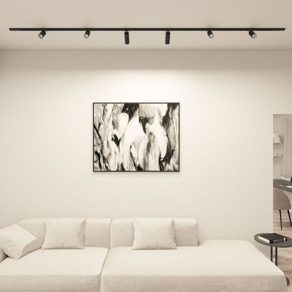 Трековый светильник Denkirs Solid Scope DK6060-BK