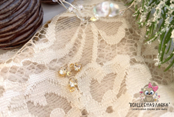 Подвеска для мыла Страза золото