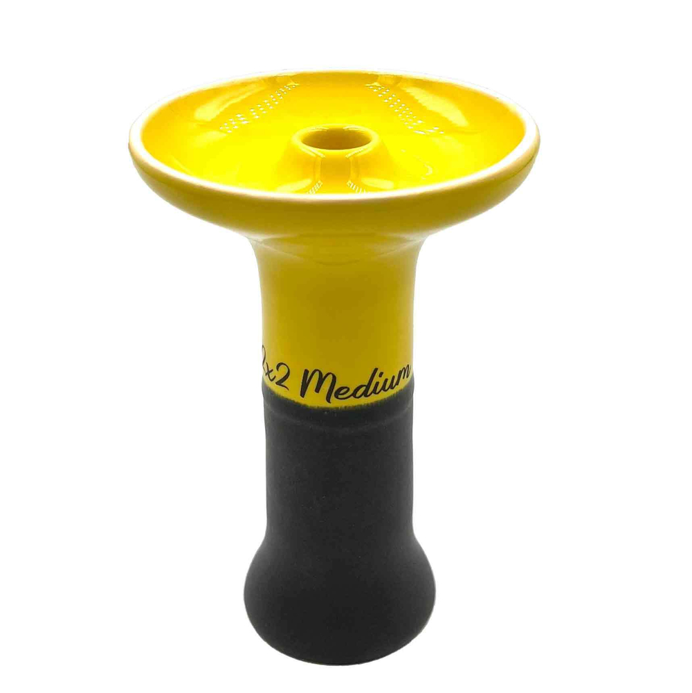 Bowl 2x2 - Yellow&graphite (#494)