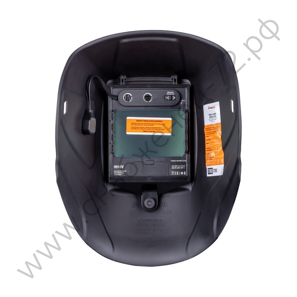 Маска сварщика КОРУНД-Х PLUS (ф-р 9910V с внеш. рег.) без коробки