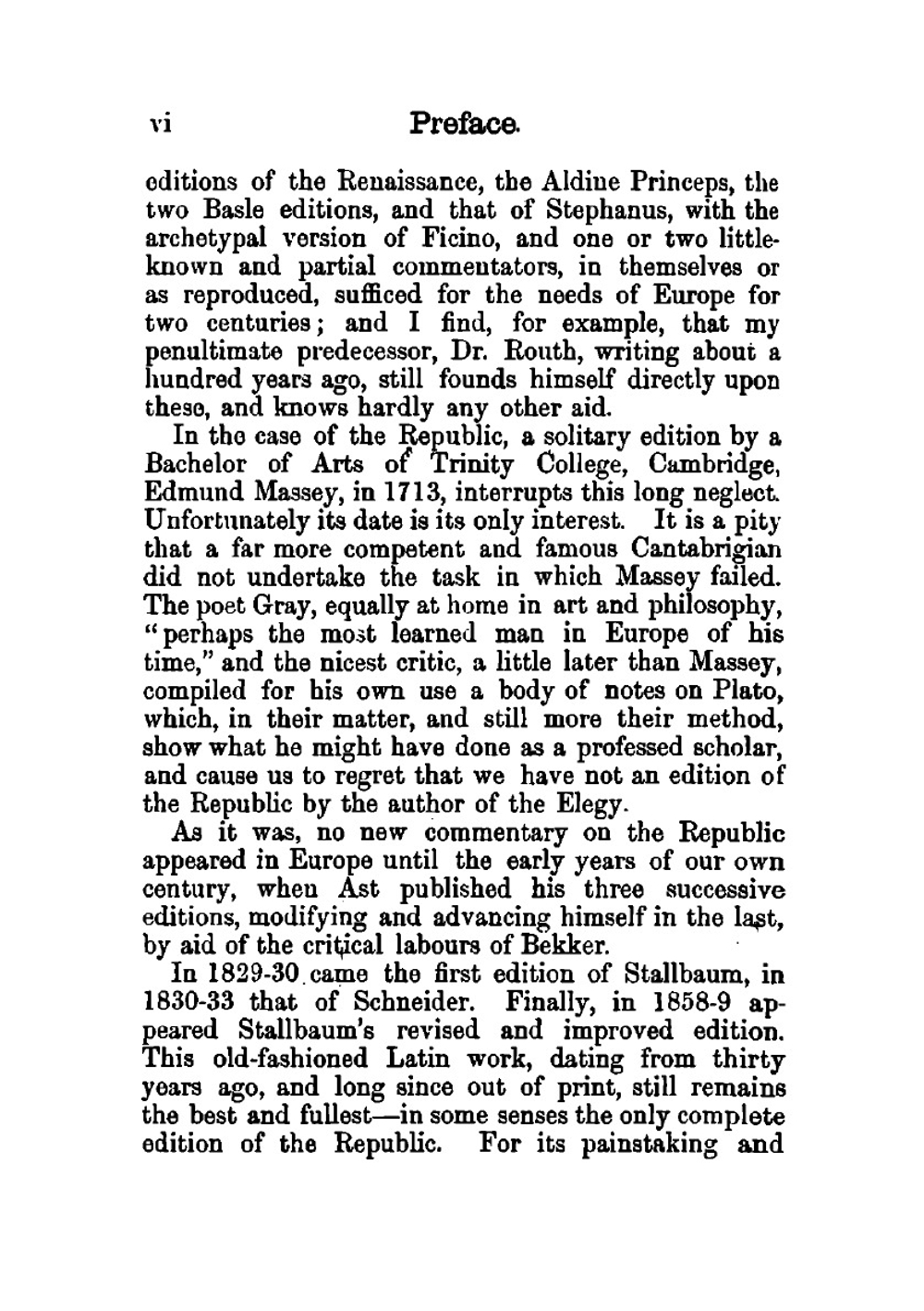 The Republic of Plato. Books I.-V. | Thomas Herbert Warren Plato