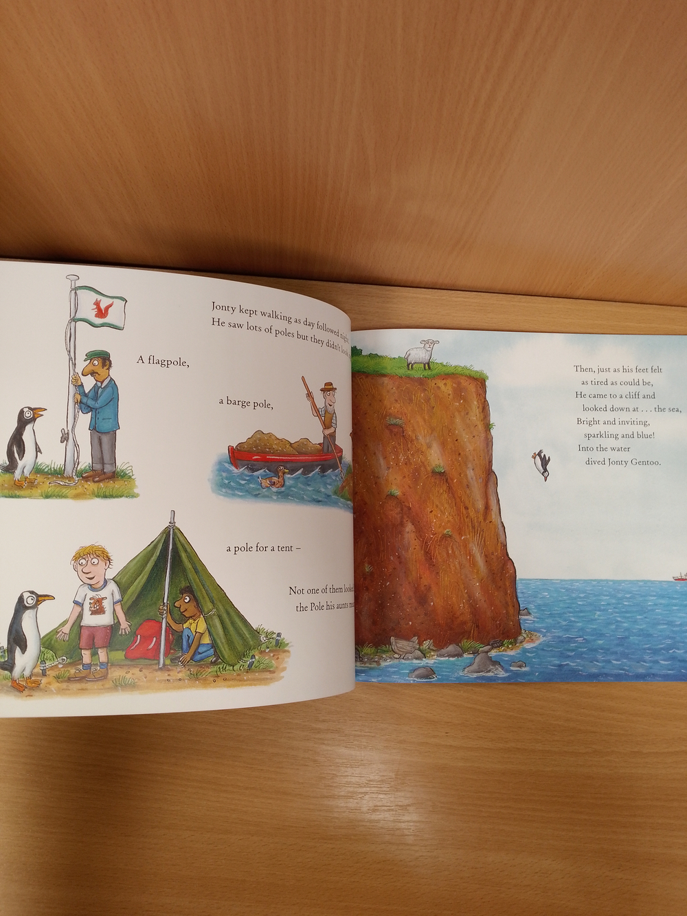 Jonty Gentoo - The Adventures of a Penguin (Julia Donaldson)