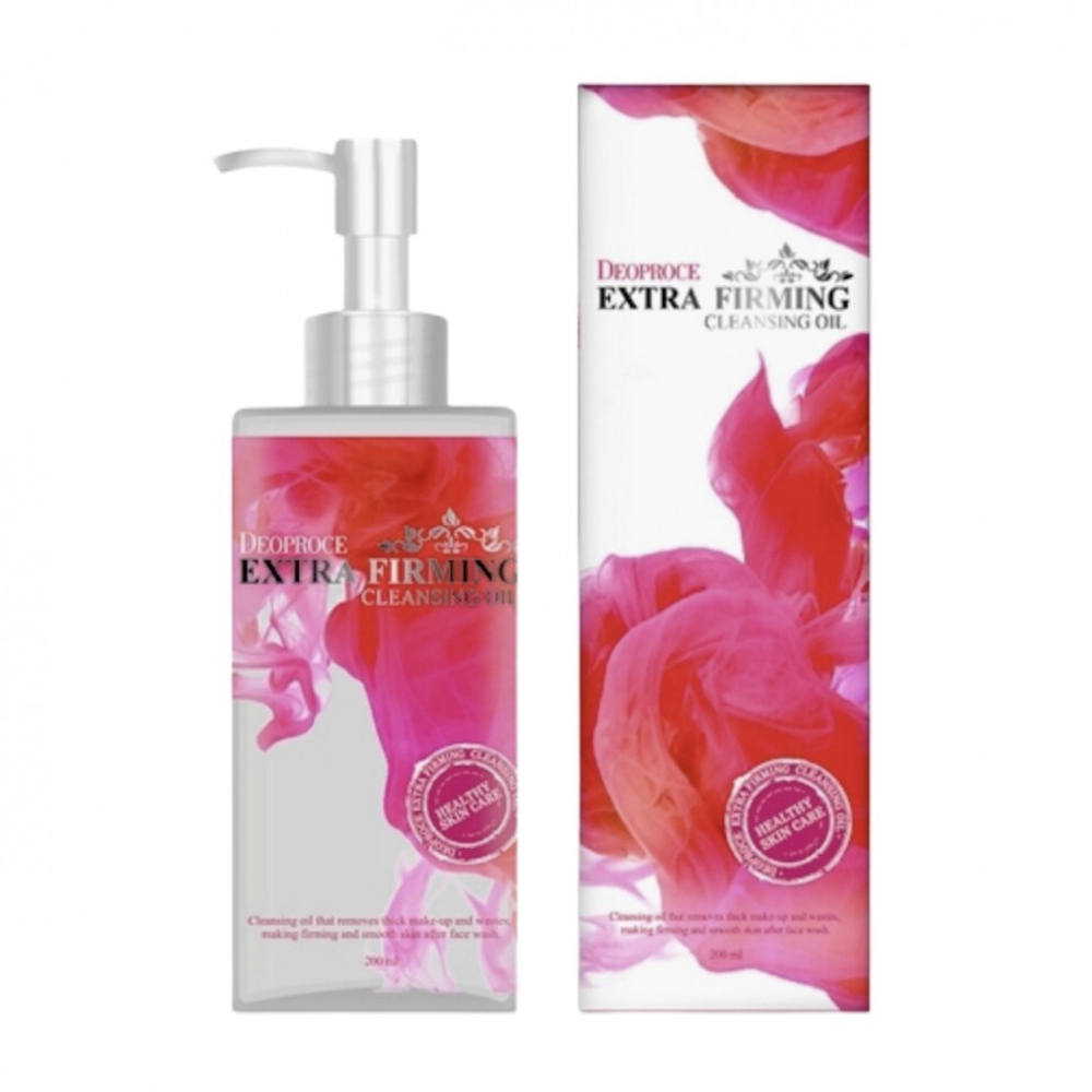 Deoproce Cleansing Oil Extra Firming масло очищающее для лица миндальное