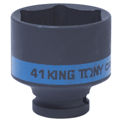 Головка торцевая ударная шестигранная 1/2&quot;, 41 мм KING TONY 453541M