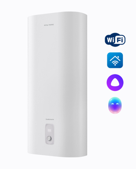 Водонагреватель Royal Thermo RWH 50 Smalto Inverter, 50л, белый,эмаль, шт