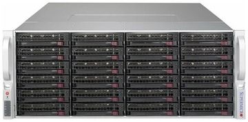 Сервер Supermicro SuperStorage 6049P-E1CR36L без процессора/без ОЗУ/без накопителей/количество отсеков 2.5" hot swap: 2/количество отсеков 3.5" hot swap: 36/2 x 1200 Вт/LAN 10 Гбит/c