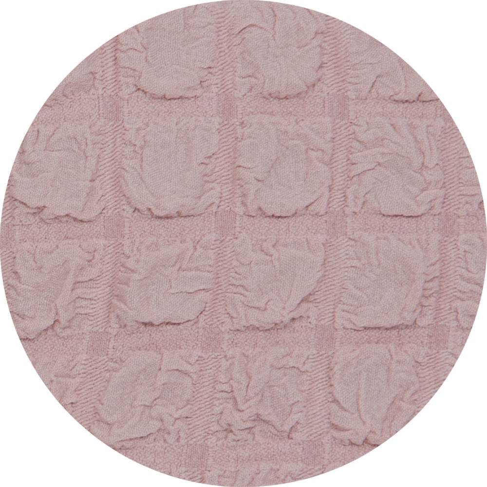 Чехол на стул с оборкой, цвет Пудра, Набор 4 шт.