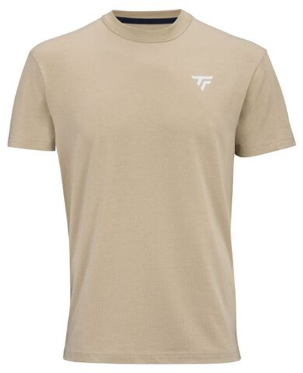 Теннисная футболка Tecnifibre Graphic 2025 - sand