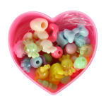 Набор украшений для девочек, в наборе бусины, браслет 5х5,5 см, коробка с-31251