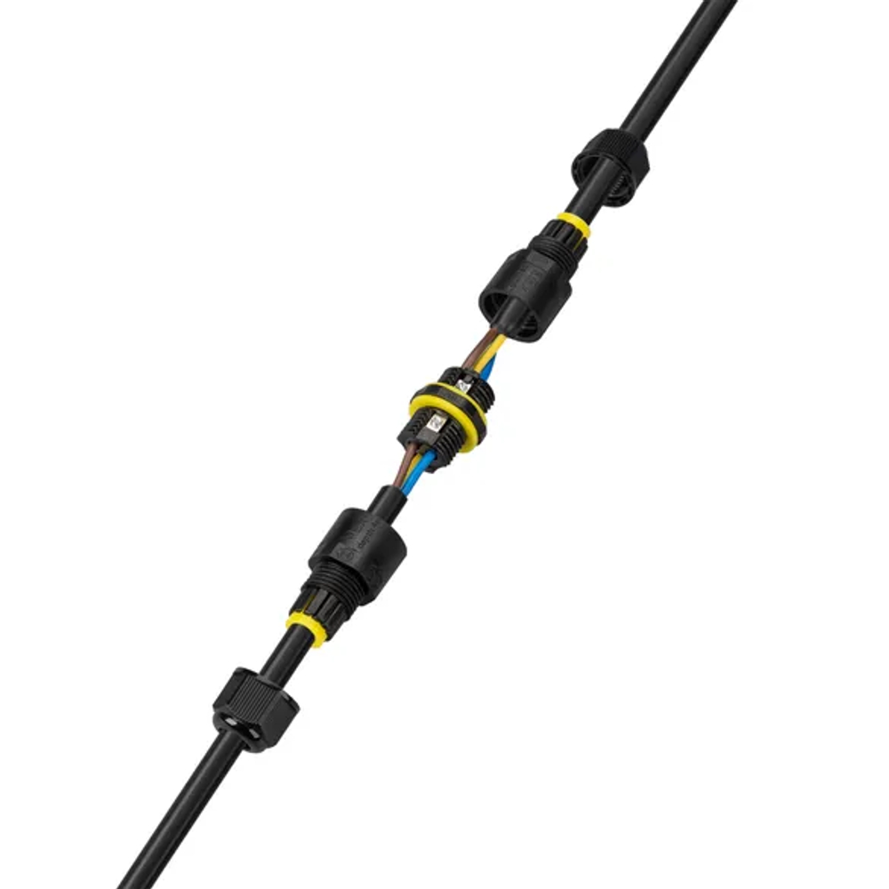 Коннектор NEO-GERM-3pin-WTW (4-8mm) (Arlight, IP68) 030756