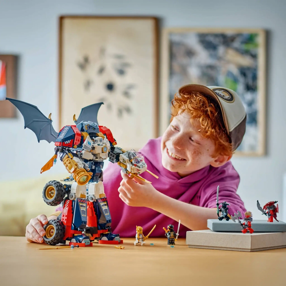 Конструктор LEGO Ninjago 71834 Ультра-комбайнерный мех Зейна