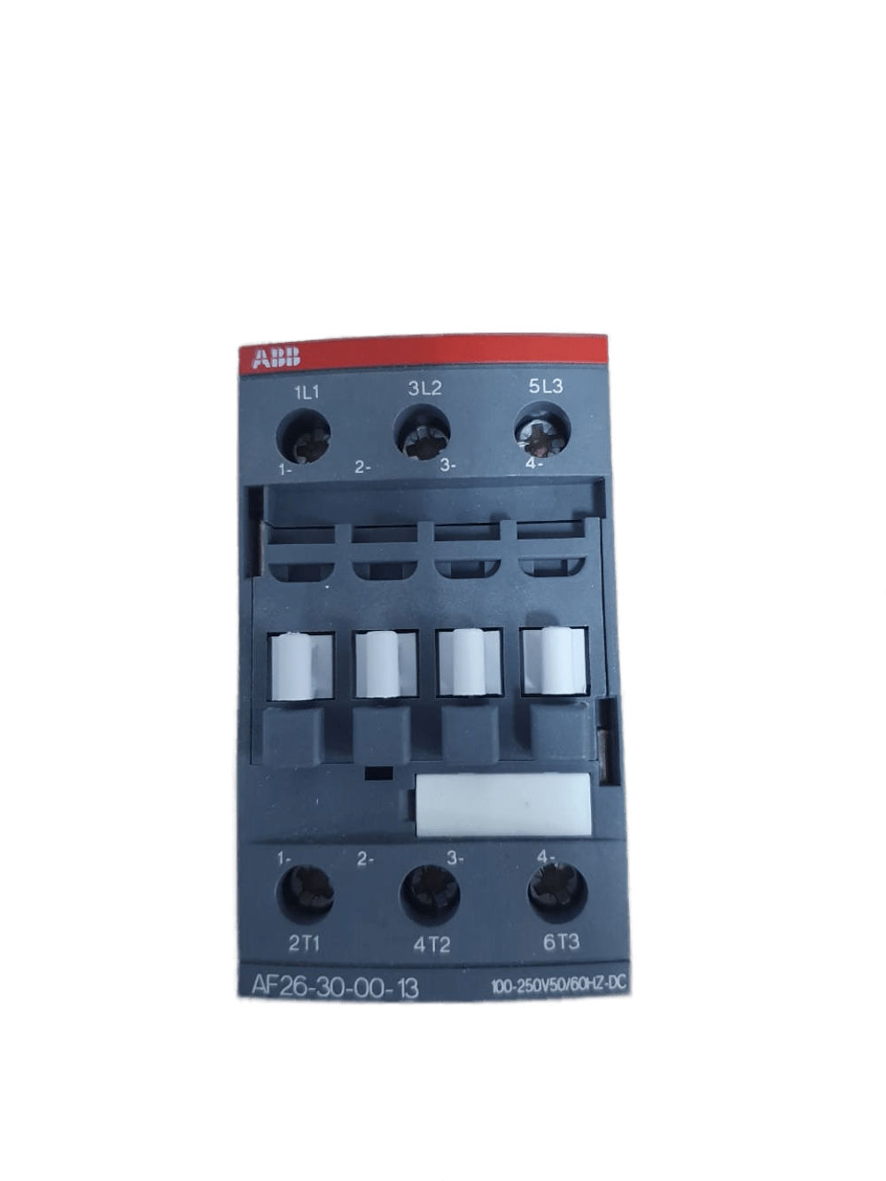 Контактор (магнитный пускатель) ABB AF26-30-00-13, катушка 100-250B AC/DC 11кВт 26А