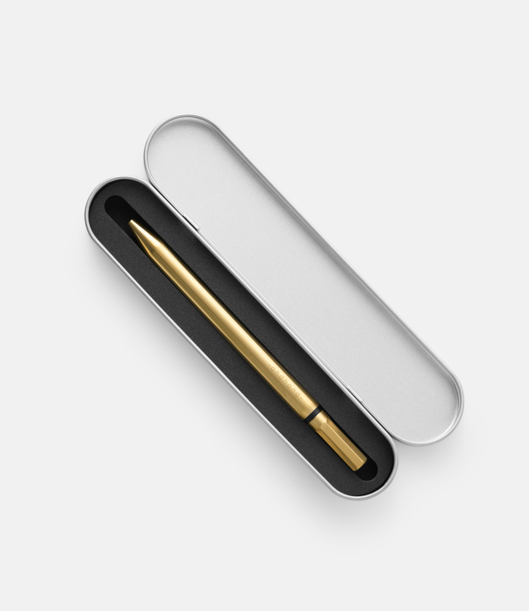 Andhand Method Pen Brass — латунная ручка с поворотным механизмом