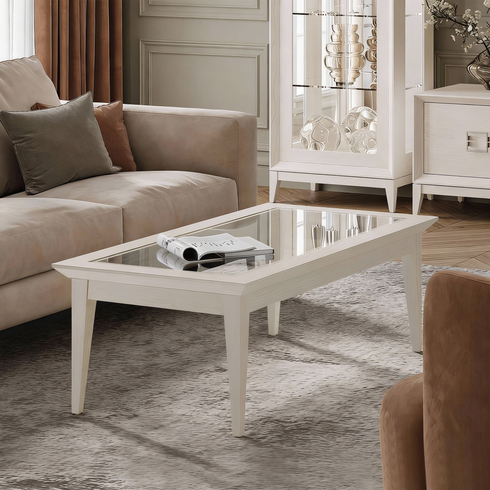 МОДЕНА Стол журнальный (1200*630) (ДУБ САТИН)