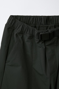 ZARA БРЮКИ КАРГО ИЗ ВЫСОКОТЕХНОЛОГИЧНОЙ ТКАНИ, ТЕМНЫЙ ХАКИ