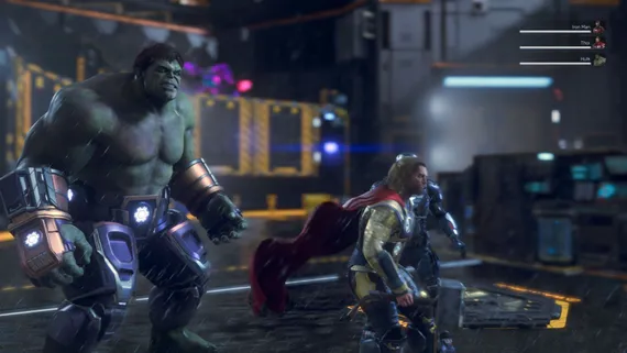 Xbox One/Series X Marvel Avengers / Мстители (Б/У, Полностью на русском языке)