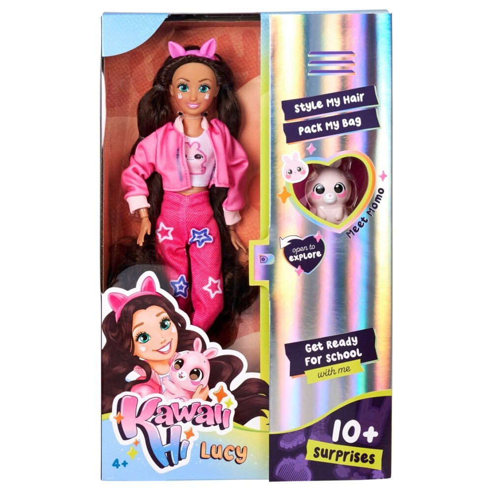 Simba Kawaii Hi - Модная кукла Люси и кролик Момо + 10 аксессуаров 5953975