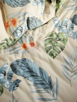 Наволочка комплект 2шт Полисатин Мечта "Tropic" 50x70 см на молнии