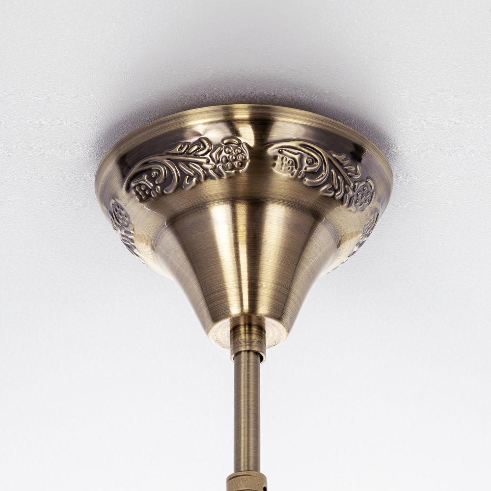 Citilux Каир CL419185 Люстра подвесная Мозаика Янтарь