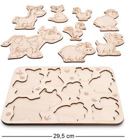 КФ- 93/2 Пазлы «Веселая ферма»