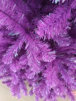 Искусственная фиолетовая елка «Искристая фиолетовая» (пвх) 240 см / 2.4 м