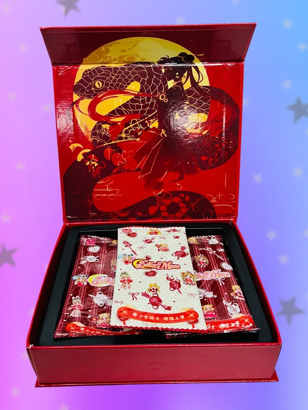 Коллекционные карточки Sailor moon (красный суприм)