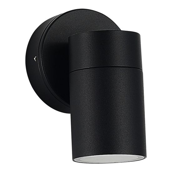 SL9008.401.01 Светильник уличный настенный ST-Luce черный/белый GU10 1*50W TUBO