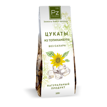 Цукаты из топинамбура POLEZIUM, 100г.