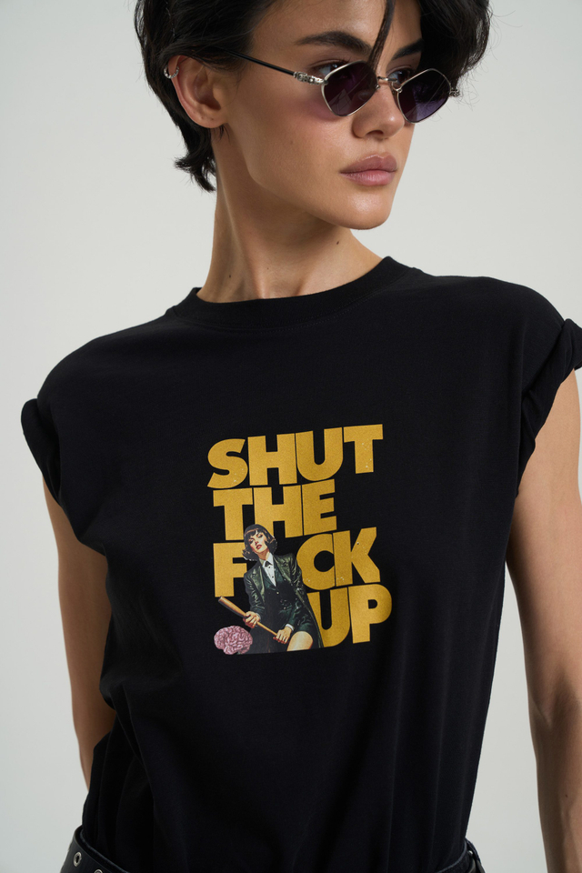 Футболка "SHUT THE"