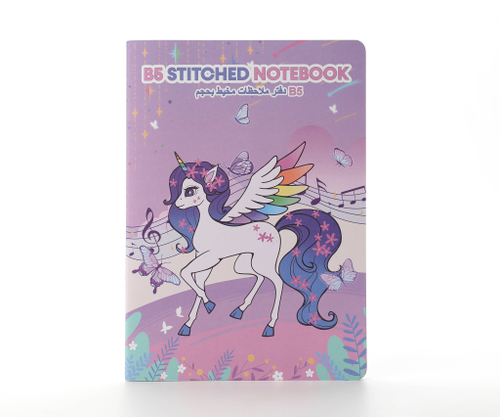 Прошитый блокнот формата B5 с обложкой “Пони”